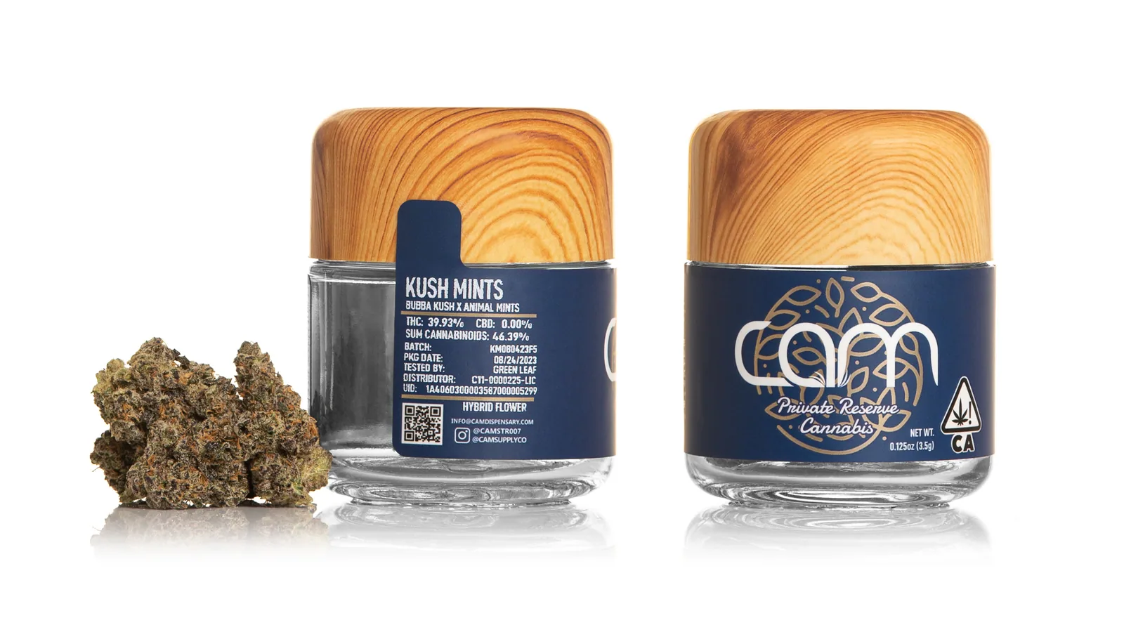 CAM’s Updated Flower Packaging — new jar labels