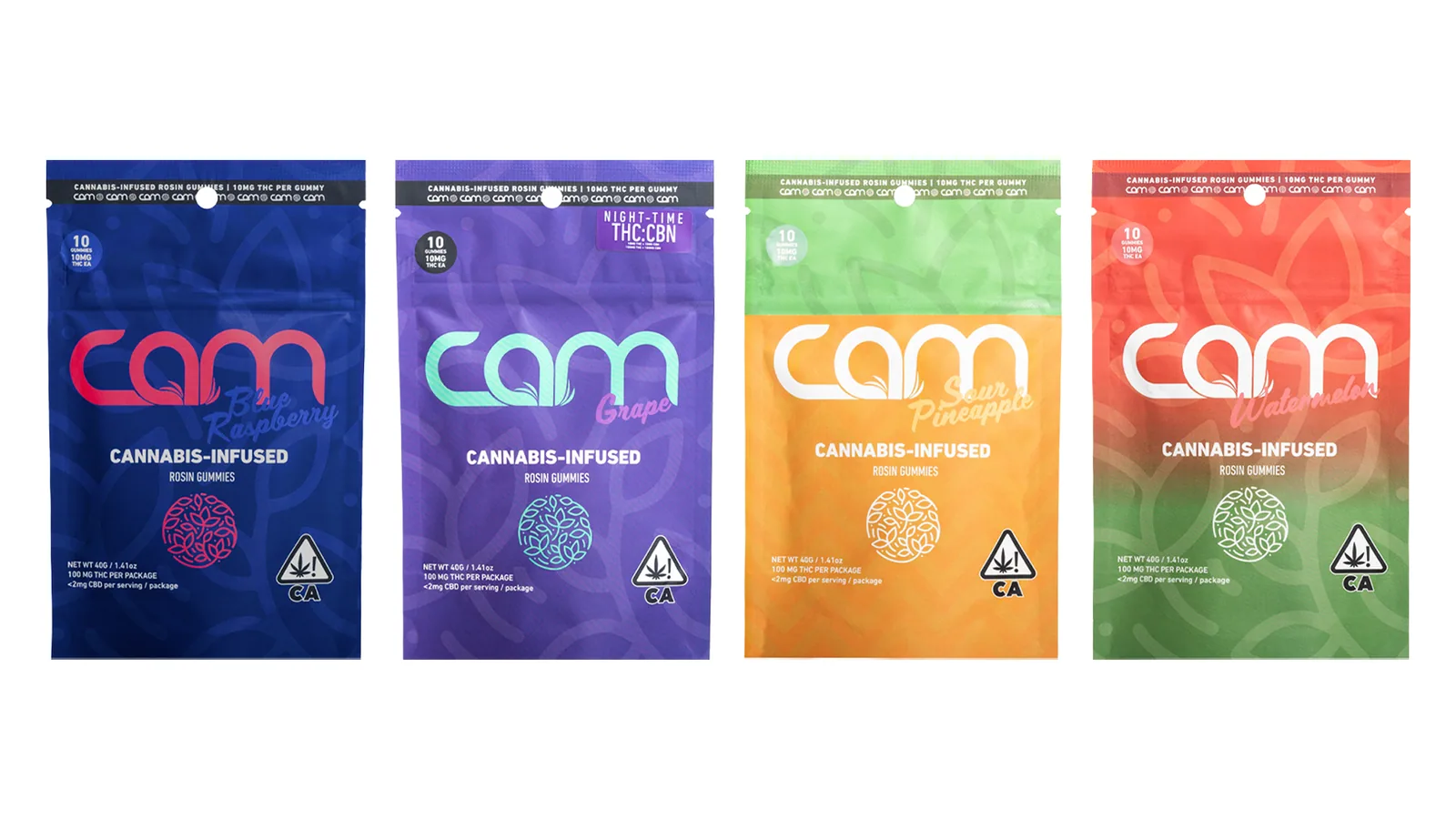 Meet CAM’s New Edibles Line — flavors